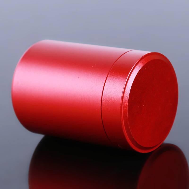 Алюминиевая банка для хранения трав, герметичная, непроницаемая для запаха, из нержавеющей стали, контейнер для чая, коробка