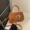 This Year's Popular Fashion Korean Version of the Foreign Style Internet Celebrity Handbag 2025 New Versatile Ins Crossbody Bag Small Square Bag Girl
