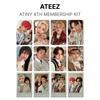 ATEEZ КИТ 4-ГО ЧЛЕНСТВА ATINY Официальная фотокарточка