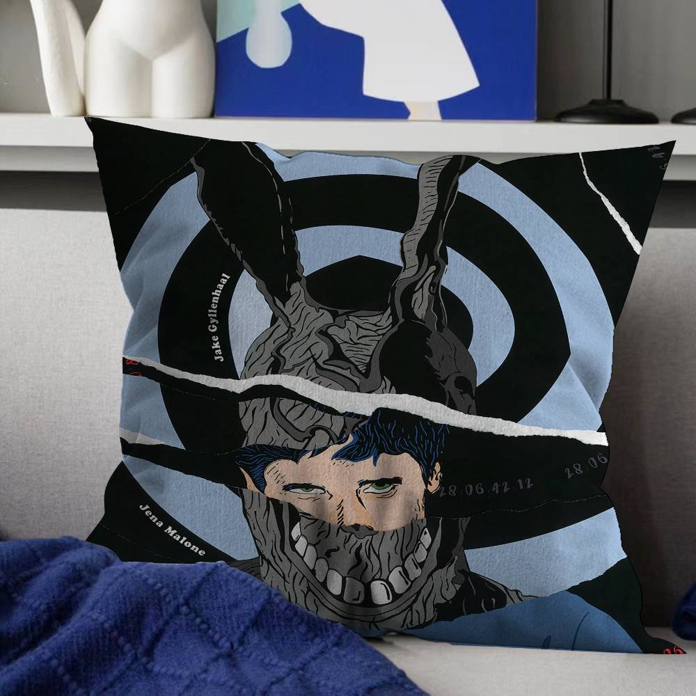 Movie Donnie Darko Office Cushion Pillowcase Car Cushion Cover45X45CM Lumbar Pillowcase Sofa Pillowcover