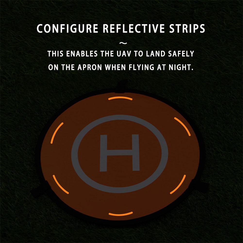 Drone Landing Pad for DJI MINI 4 PRO/MAVIC 3/Avata/Air 3 Universal Helipad Foldable Double-Sided Waterproof Launch Pad Accessory