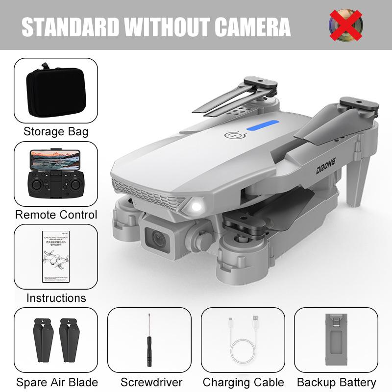 E88pro Drone Optical Flow 4k Professional Drone with Dual Camera Aerial Photography Four Axis Aircraft Remote Control Aircraft