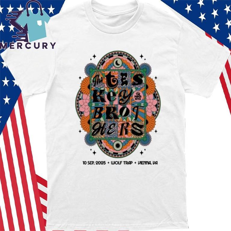 The Teskey Brothers 10 сентября 2025 Wolf Trap Вена VA Футболка Унисекс Футболка