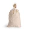 Pack 2 Units. Cotton Bag 40x60cm Color: Beige