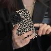 Creative Leopard Cow Silicone Leather Case For iPhone 15 14 13 Pro Max 11 12 Mini SE 7 8 Plus X XR XS MAX Soft Shockproof Cover