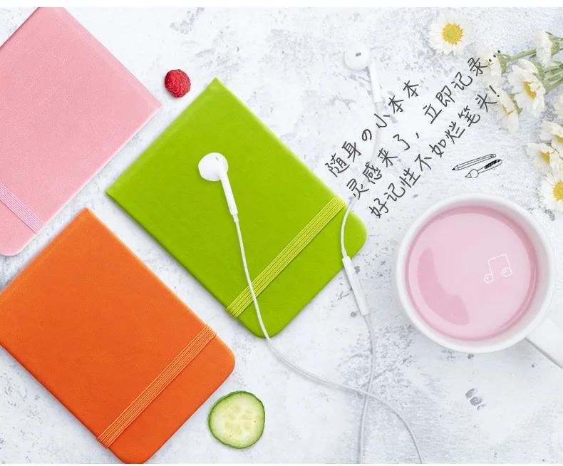 96 листов A7 Мини-карманный блокнот с фруктами Цветной блокнот Ежемесячный еженедельный ежедневник Планировщик Учеба Работа Что делать Блокноты для записей Повестка дня Канцелярские принадлежности
