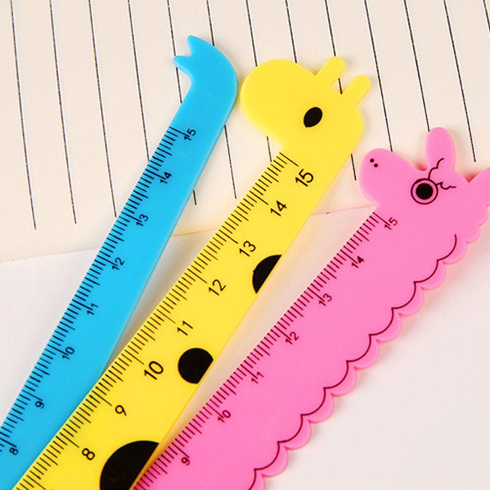 Детские канцелярские товары Милые школьные принадлежности Серия «Жираф» Чертежные принадлежности Линейка