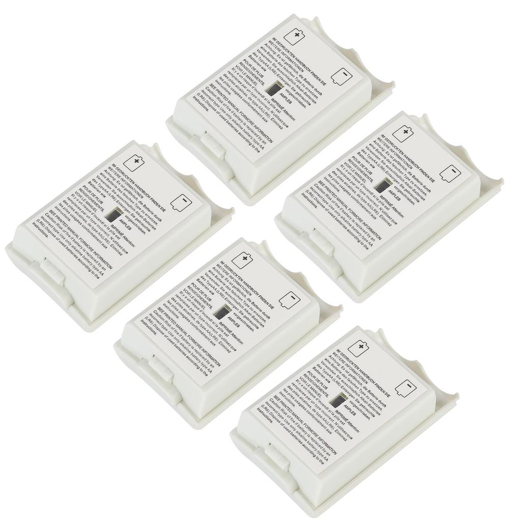 5 шт. универсальный сменный комплект чехлов для аккумуляторной батареи для контроллера XBOX 360