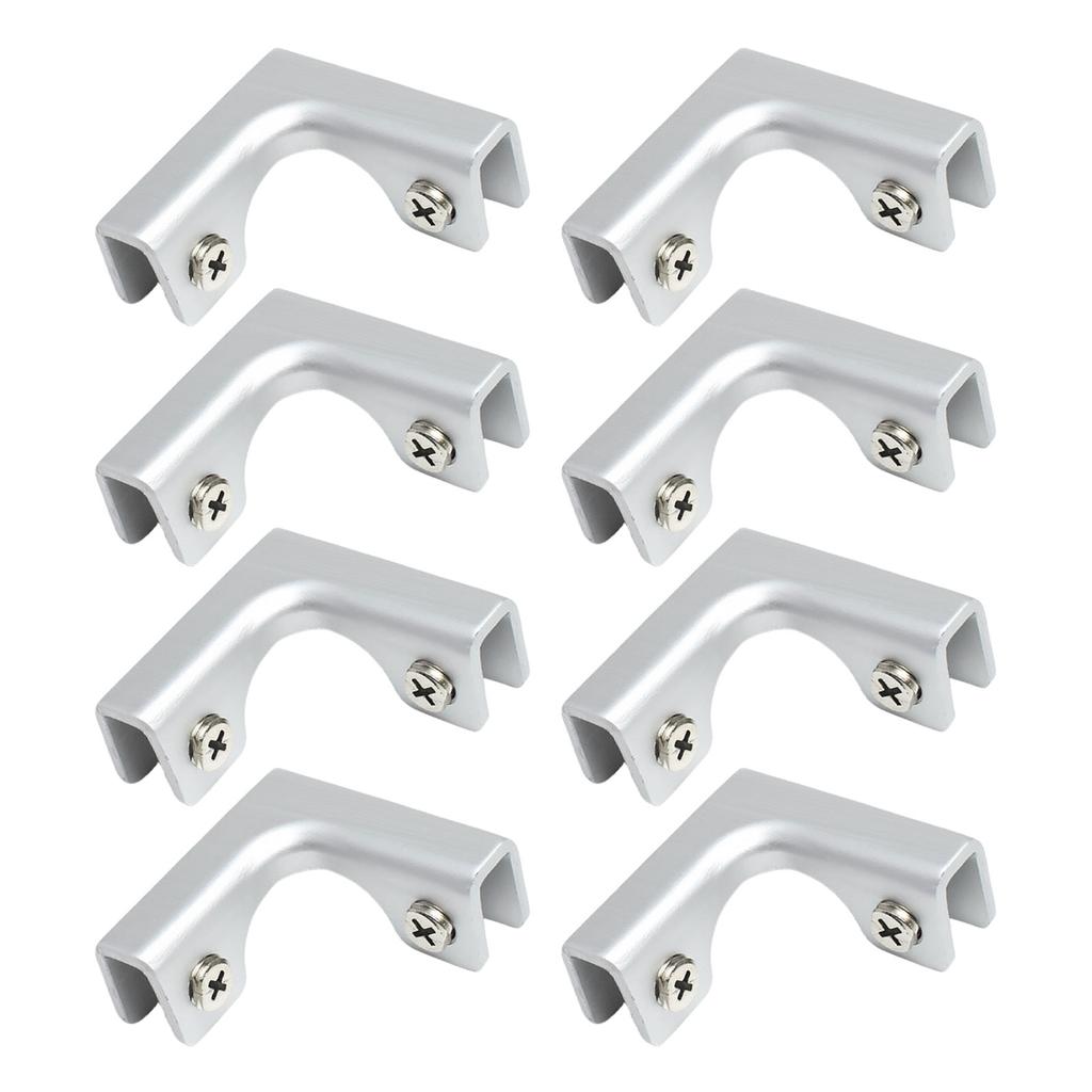 8 шт. Зажимы для соединения плитки Зажим для крепления плитки Зажим для стекла для простой и стабильной укладки плитки в гостиных и ванных комнатах