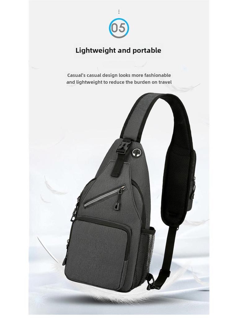 Модная многофункциональная сумка на грудь для мальчиков и девочек 2023 года — сумка через плечо для отдыха на открытом воздухе и путешествий