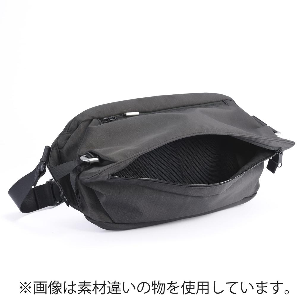 Сумка-слинг Ace Gene с расширением, совместимая с B5, вмещает 10,1-дюймовые планшеты, "CROSSLING-VCrossling Антивирусный тип," Водоотталкивающая синтетическая кожа, №.