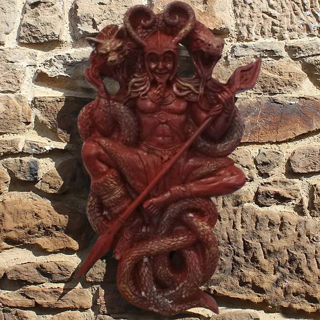 Hugin Munin Art Wall Odin-Ravens-Viking Mythology-Icon Home Decor For Outdoor