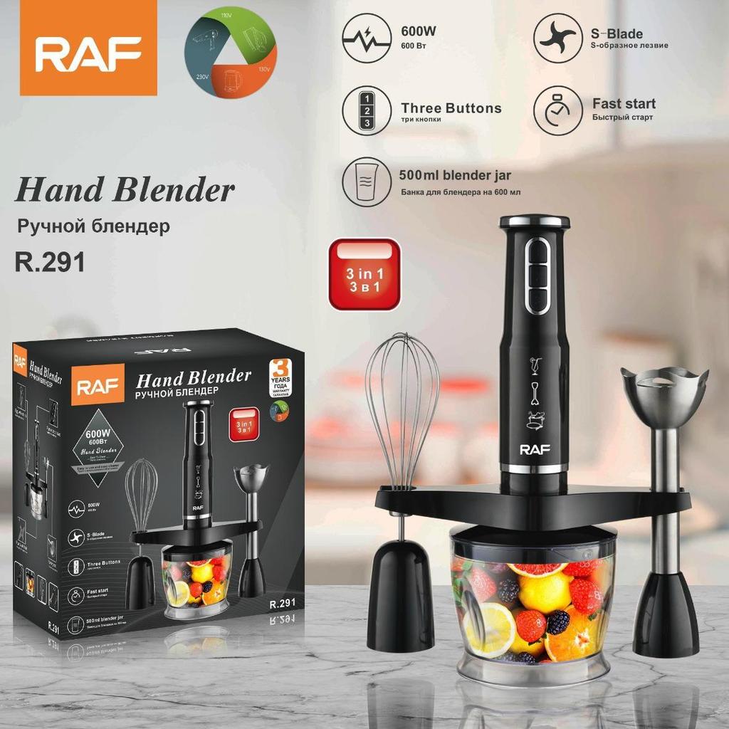 RAF Multi-Functional European Handheld Kitchen Blender & Food Processor