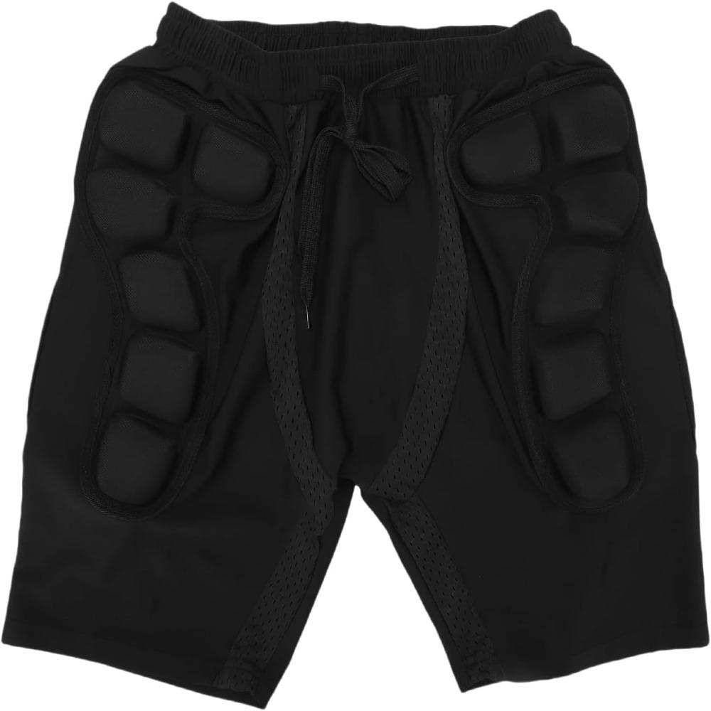 3D Padded Padded Protective Shorts High Elastic Waist Belt Butt Pads Shorts  Snowboarding