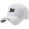 Baseball CZA226 [White Fang] Cap, Hat, Cap, Fashion, Sports, Outdoor, Casual, Men's, Women's, (White)