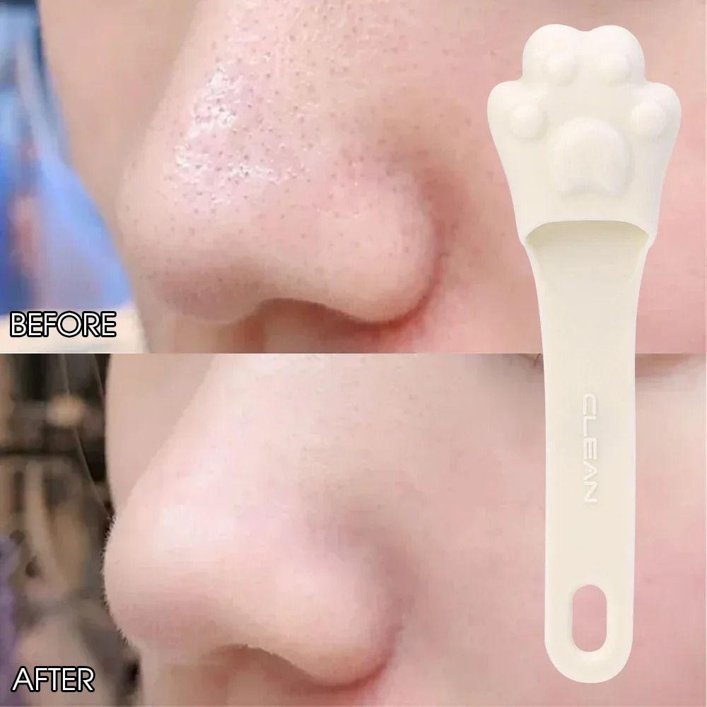 Blackhead Nose Brush Silicone Face Washing Brush Soft Facial Nasal Scrub