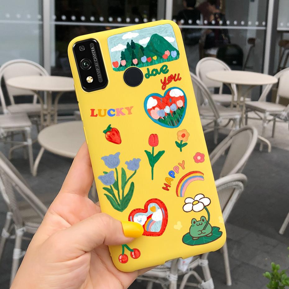 Чехол для телефона Honor 9X Lite JSN-L21 Honor 9X STK-LX1 Красивый принт Макарун Силиконовый Мягкий Чехол-крышка Для Honor9X 9 X Lite