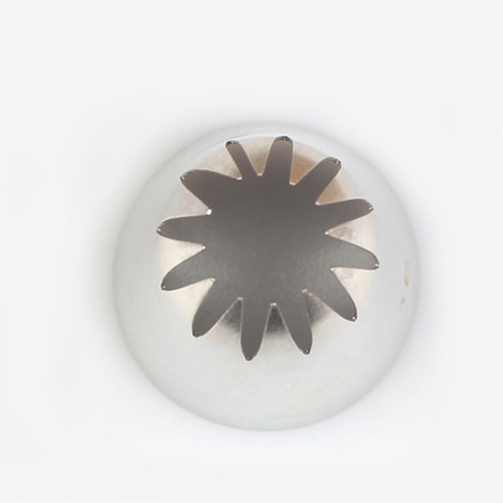 Декорирование кексов Насадка из нержавеющей стали Цветок Насадки для айсинга Кондитерские насадки Форма для выпечки Инструмент для мороженого