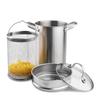 Stainless Steel Spaghetti Pot, Asparagus Pot, Noodle Pot, Deep Frying Pot, Steaming Pot, Broth Pot, Steaming And Cooking Multifunctional Pot
