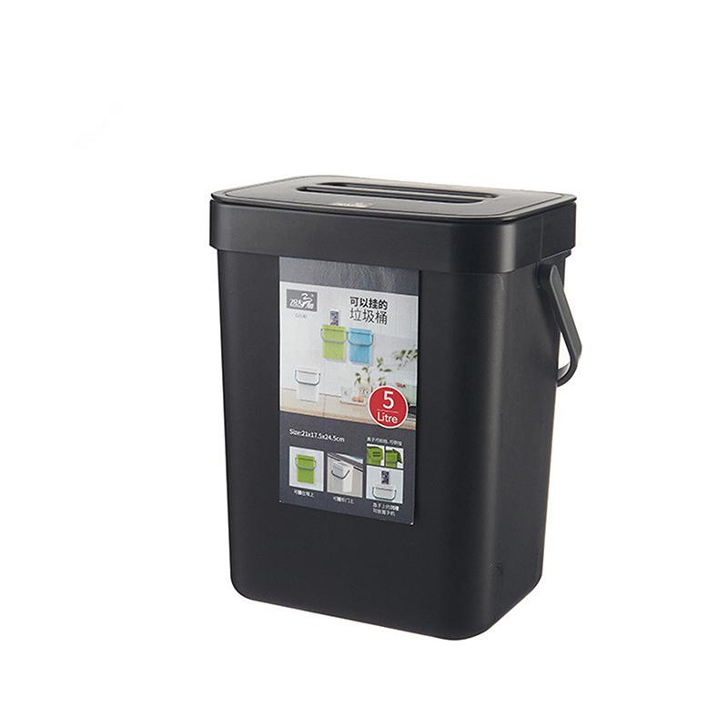 5л кухонное мусорное ведро настенное подвесное мусорное ведро с крышкой мусорное ведро для шкафа под раковиной мусорное ведро для компоста мусорное ведро