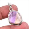 Natural Ametrine Gemstone Handmade 925 Solid Sterling Silver Pendant 1.50" G6K89