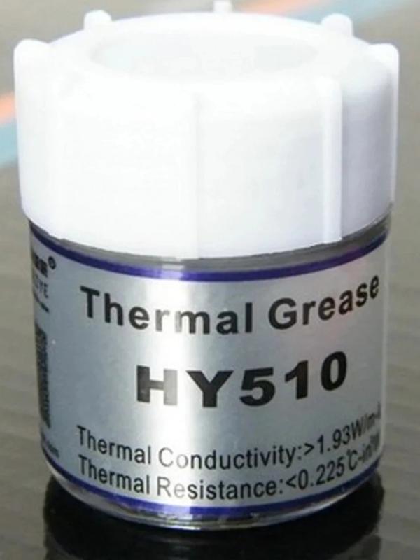 10g/25g Silicone Thermal Paste 1.93W/m-k HY510 Heat Transfer Grease Heat Sink CPU GPU Chipset Notebook Computer Cooling Syringe