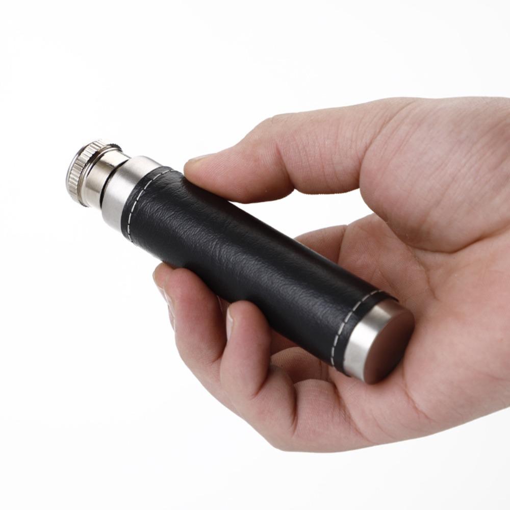 Stainless Steel Hip Flask Cylinder Wine Bottle Drinking Pocket Bottle Whisky Flagon  Vodka