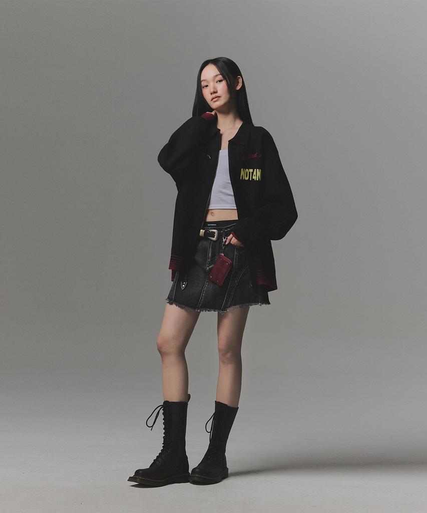 Not4Nerd Свитер-дождевик Glory Knit Drizzler Jacket - Черный