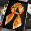 70 * 70cm New Silk Small Square Scarf For Women'S Neck Protection Professional Scarf Versatile Hair Tie Headscarf Scarf