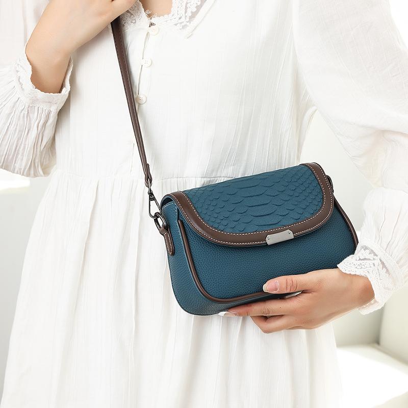 Роскошная маленькая сумка-мессенджер из натуральной кожи с крокодиловым узором, женская сумка через плечо, кошелек, женская сумка из коровьей кожи, новинка