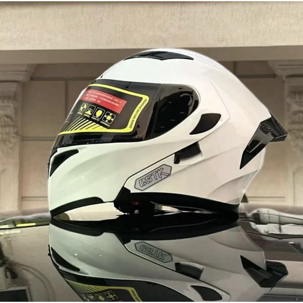 Новый шлем-маска очень большой 70 очень большой обхват головы двойные линзы новый мотоциклетный шлем