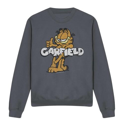 Гарфилд унисекс взрослый Garf ретро толстовка