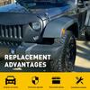 Передний замок капота защелка P комплект кронштейны для JEEP Wrangler JK 2007-18 пара