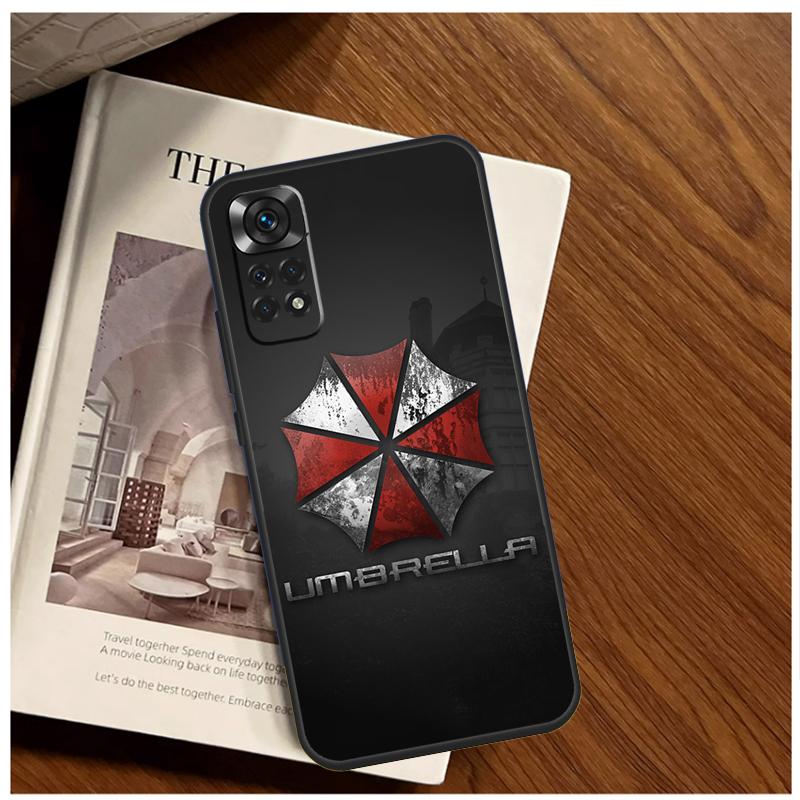 Чехол Umbrella Corporation для Xiaomi Redmi Note 13 11 10 9 8 12 Pro Plus 12S 11S 10S 9S 10A 9C 10C 12C 13C Funda