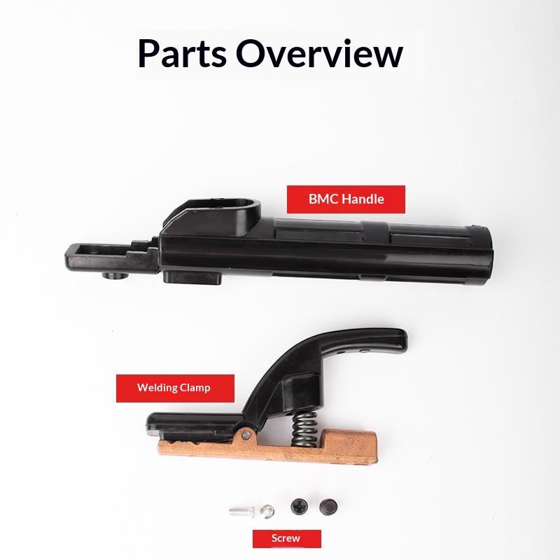 1 шт. Медные клещи с тяжелыми губками и мягкой рукояткой 300 А держатель электрода для дуговой ММА сварки