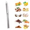 Handheld Cheese Grinder Stainless Steel Garlic Grater Vegetable Fruit Grinder Lemon Zester Citrus Ginger Cheese Grinding Tools
