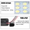 12V 6500K 2Pcs 18SMD LED Car License Number Plate Lights Car Accessories For VW Golf MK4 MK5 MK6 Passat Polo CC Eos
