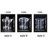 Anti-slip Bowl Sugar Transparent Sugar Pots Multifunctional Acrylic Seasoning Jar  for Kitchen
