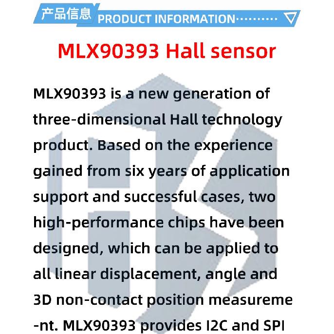MLX90393 трехмерный цифровой датчик Холла 3D-позиции датчик углового смещения вращения Плата датчика Бесконтактный для arduino