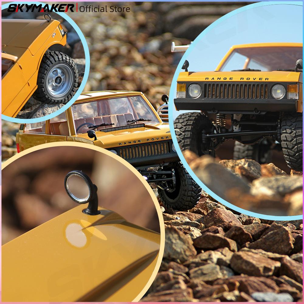 MN Model MN168 1/12 RC Внедорожный Автомобиль-Кроулер 2.4G 4WD Масштабный RTR Внедорожный Грузовик для Лазания С Мотором 280 RC Грузовик Металлические Детали Игрушки Подарок