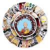 Цветные наклейки ONE PUNCH MAN, 57 листов (не повторяется), водостойкий и солнцезащитный крем.