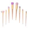 10pcs Female Unicorn Makeup Brushes Set Thread Contour Eyeshadow Powder Brush