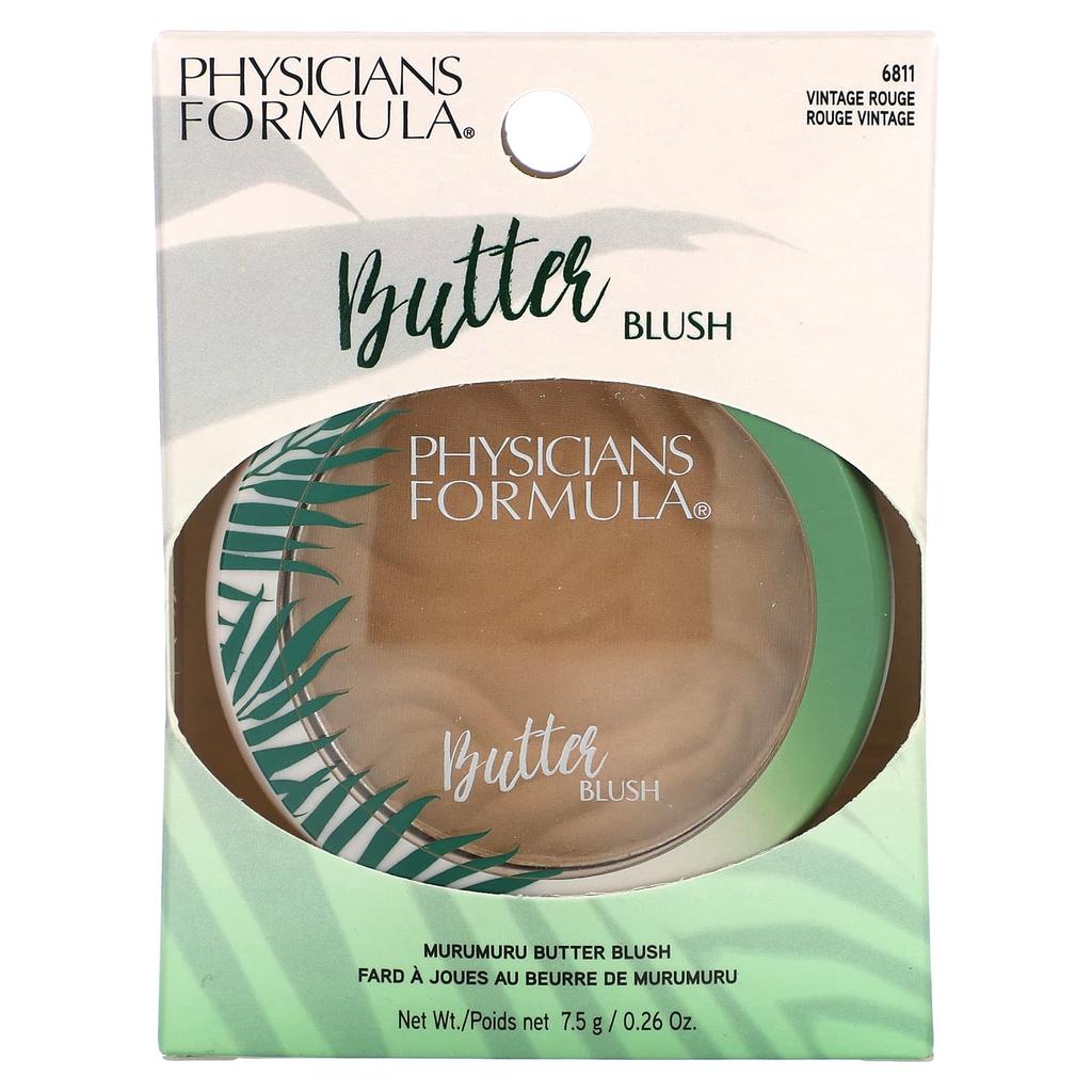 Physicians Formula Румяна Murmur Butter, Vintage Rouge, 7,5 г (0,26 унции)