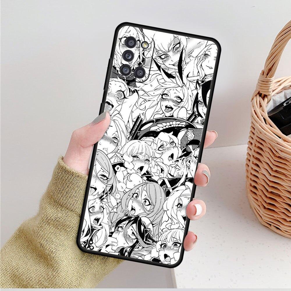 Мода для девочек с аниме для Samsung Galaxy A32 4G A12 A51 A72 A02s A21s A71 A52 A41 A31 A13 A52s 5G A53 A23 A33 A73, чехол для телефона