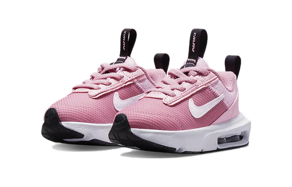 Nike Air Max INTRLK Lite TD Износостойкие Дышащие Низкие Спортивные Повседневные Кроссовки Розово-Белые Для Младенцев И Малышей DH9410-601