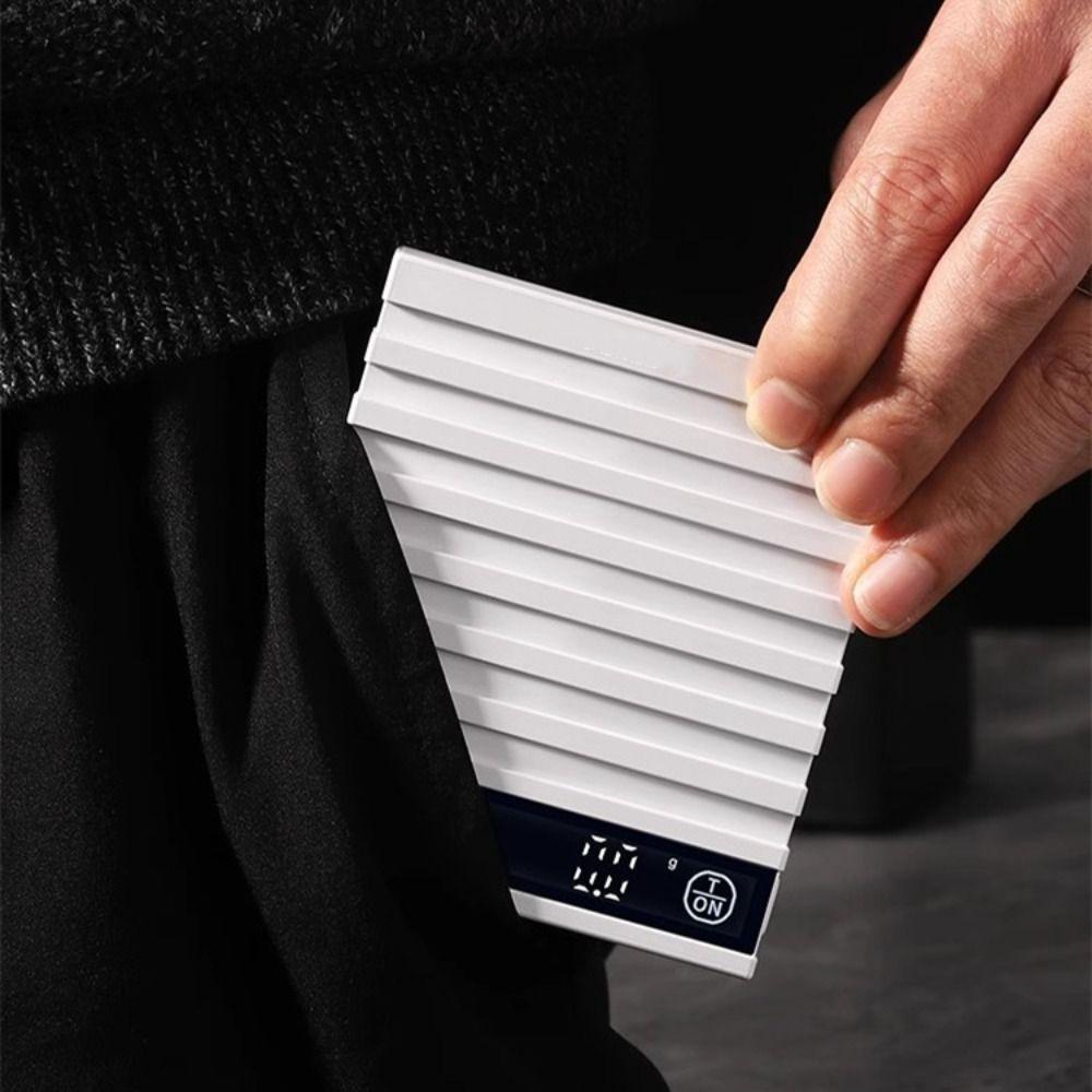 Мини-кофеварка с таймером Мини-капельные эспрессо-весы Простые электронные весы Капельный эспрессо