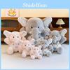 Plush Elephant Toy Animal Cartoon Cute Doll Room Decoration Child Holiday Gift