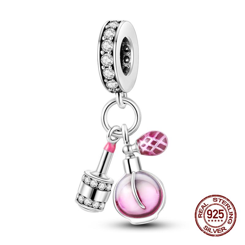 Новые 925 стерлингового серебра духи светящиеся яичные скорлупы подвески бусины подходят 925 оригинальный браслет DIY изысканные украшения на день рождения подарки