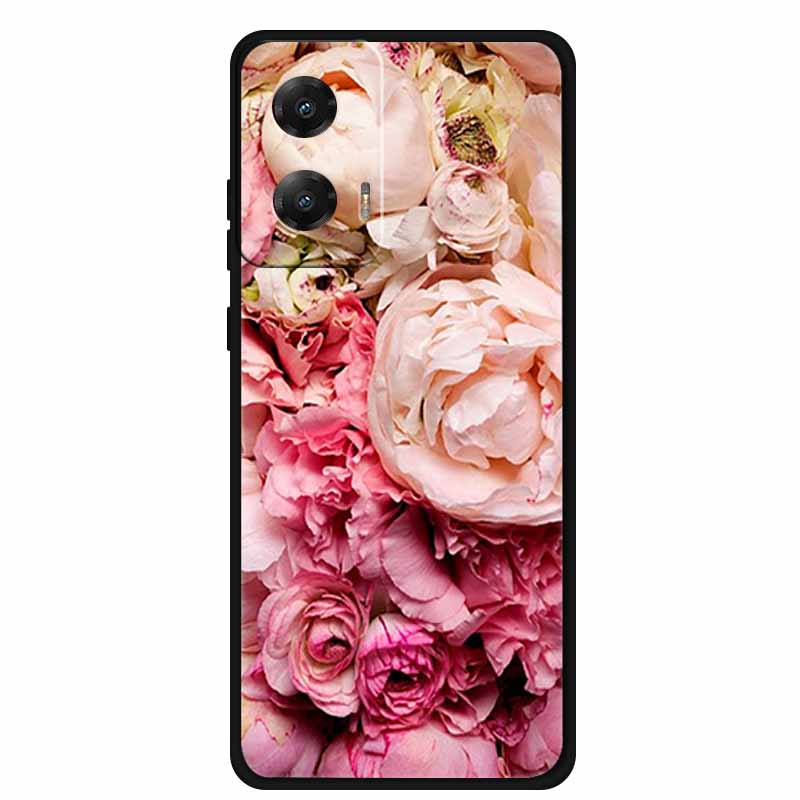 Для Moto G85 5G Чехол ТПУ Животные Мягкий Силикон Задняя Крышка Чехлы Для Телефона Для Motorola Moto E14 MotoG85 Волк Защитный Крутой funda