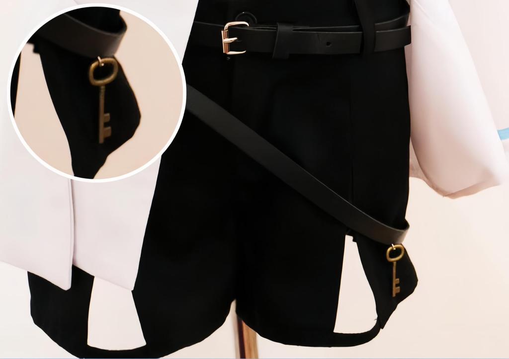 Шираками Фубуки Косплей Hololive Косплей Размер M [DOKITOKI] Костюм, Vtuber, Костюм, Мужской